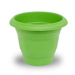 Vaso de Plastico Redondo Verde Numero 28 24x28cm de Ø