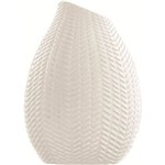 Vaso de Porcelana Branco Simetric 4441 Mart