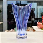 Vaso de Vidro Sodo-cálcico Plantica Azul - 56021