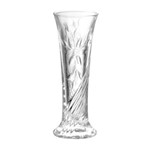 Vaso de Vidro Transparente 15cm Flower Prestige