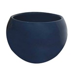 Vaso Decorativo Cerâmica Azul 9 Cm - D'Rossi