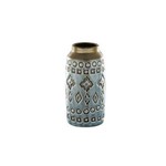 Vaso Decorativo Cerâmica Indigo 16,5X8CM 5601 Mart