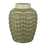 Vaso Decorativo de Cerâmica Verde 26x33cm