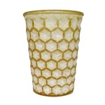 Vaso Decorativo de Vidro - Abacaxi