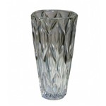 Vaso Decorativo de Vidro - Cone Diamante 25cm