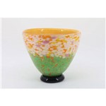 Vaso Decorativo em Vidro Florido 30 X 27 - N1487