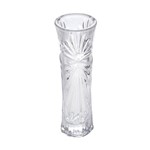 Vaso Decorativo Solitário 18,5 Cm de Vidro Transparente Betty Bon Gourmet - 2349