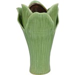 Vaso em Cerâmica Foglio Verde 28cm - Home&Co