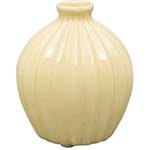 Vaso Ornamental de Cerâmica Treasure Amarelo Claro - Prestige