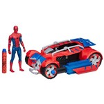 Veículo com Figura - 30 Cm - Spider-man Homecoming - Spider Racer - Marvel - Hasbro