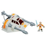 Veículo com Figura - Playskool Galactic Hero - Luke Skywalker - Hasbro - Disney