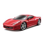 Veículo de Controle Remoto - Ferrari 458 Italia - 1/24 - Vermelho - Maisto