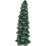 Vela Árvore de Natal Christmas Traditions 29,5cm - Verde