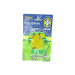 Vela Camisa do Brasil Pavio Mágico Festcolor