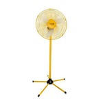 Ventilador de Coluna 50cm - Amarelo - Turbo Tufão Oscilante Loren Sid Bivolt