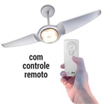 Ventilador de Teto Spirit IC AIR LED Prata com Controle Remoto - 127V