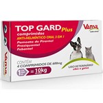 Vermifugo para Cachorro -Top Gard Plus 100 Compridos X 600 Mg -