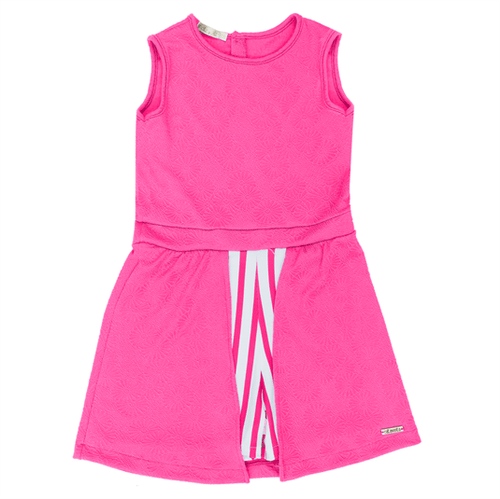Vestido Infantil Cata-Vento Listras Pink 04