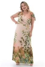Vestido Longo Floresta Plus Size 110261-48