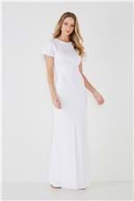 Vestido Longo Rustic - Branco 34