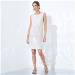 Vestido Renda Decote Costas OFF WHITE/P