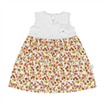 Vestido Rotativo Laranja - Bebê Menina -Cotton Vestido Laranja - Bebê Menina - Cotton - Ref:33610-7-G