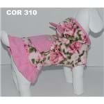 Vestido Soft com Capuz Floral - Bonito Pra Cachorro M