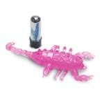 Vibrador Bullet Estimulador Scorpion em Jelly C/ Vibro Rosa UN