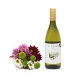 Vinho Branco Altosur Chardonnay + Buquê Flores do Campo PP