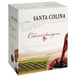 Vinho Fino Tinto Seco Cabernet Sauvignon Santa Colina Bag In Box 3l