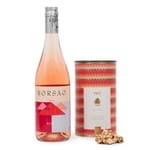Vinho Rosé Borsao + Pipó Caramelo com Flor de Sal