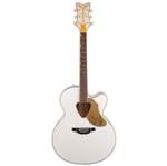 Violao Gretsch Rancher Falcon Jumbo Cutaway G5022cwfe Acoustic Collection White
