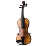 Violino 4/4 Ébano em Verniz Envelhecido Faixas e Fundo em Maple Vnm49 Michael