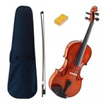 Violino 3/4 Estudante com Estojo, Breu e Arco Acoustic