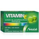 Vitamin e 400mg 30 Cápsulas Gelatinosas Mole