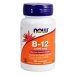Vitamina B12 Metilcobalamina 2000mcg Sublingual 100 Cápsulas Now
