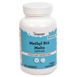 Vitamina B12 Metilcobalamina 5000mcg 60 Comprimidos Sublingual Vitacost