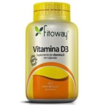 Vitamina D3 200UI 60 Cápsulas Fitoway