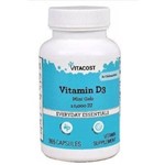 Vitamina D3 10000iu Vitacost 365 Cps Importada EUA