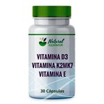 Vitamina D3 5.000ui + K2mk7 120mcg + e 700ui 30 Cápsulas