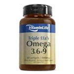 Vitaminlife Triple Efa''s Omega 3,6,9 1000mg C/60