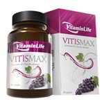 Vitis Max Semente de Uva - 60 Cápsulas - Vitaminlife