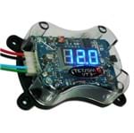 Voltímetro Digital Stetsom Vt3 Led Azul - Protege Som Modulo Bateria