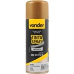 Vonder - Tinta em Spray Metálica, Ouro, com 200 Ml