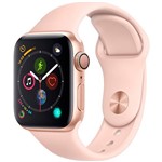 Watch Series 4 GPS 40mm Dourado Case With Pink Sand Sport Band - Apple
