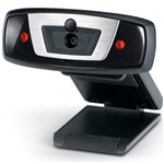 Webcam Genius 32200204101 Lightcam 1020, 720p HD Preto - USB, com Microfone