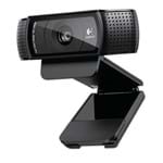 Webcam Logitech C920 HD 1080p | HD Pro Webcam | Full HD, Microfone Estéreo, Lentes Carl Zeiss | Tripé Especial | USB 1310