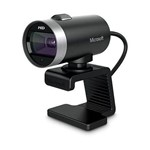 Webcam Microsoft LifeCam H5D-00013 HD 720P USB - Preta