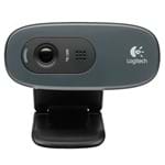 Webcam Videochamada HD 720p com Microfone Embutido C270 - Logitech