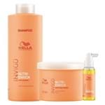 Wella Professionals Invigo Nutri-Enrich Kit - Shampoo + Máscara + Sérum Kit